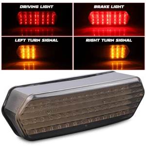 Integrated LED Tail Light Brake Turn Signal For 2014-2023 Honda Grom 125 CBR650F - Foto 1 di 9