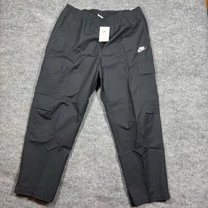 Neu Nike Club Woven Cargohose Loose Fit schwarz Herren Gr. XL DX0613-010 schwarz - Bild 1 von 8
