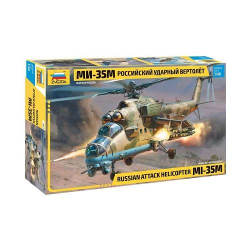 MIL-Mi-35 M HIND E KIT 1:48 Zvezda Kit Elicotteri Modellino Nuovo - Immagine 1 di 1