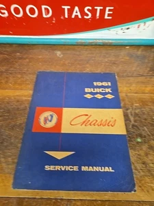 1961 Buick ORIGINAL Chassis Shop / Service Manual LeSabre, Invicta, Electra - Picture 1 of 7