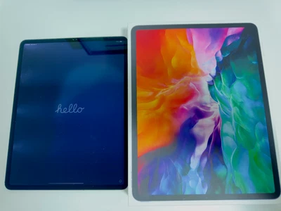 Apple iPad Pro 4. Gen 128GB, WiFi+4G, 12,9 Zoll - gebraucht - Display Defekt - Bild 1 von 3