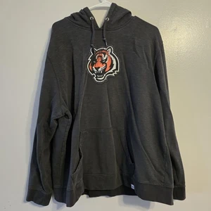 Cincinnati Bengals Majestic 2XL sudadera con capucha en negro/carbón - Imagen 1 de 5