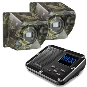 Wuloo 1800ft Battery Driveway Alarms Wireless Outdoor Waterproof Motion Sensor - Picture 1 of 7