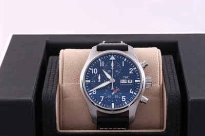 IWC Pilot's Watch Chronograph 41mm Blue Box/Card IW388101 - Image 1 of 4