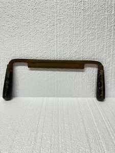 VINTAGE DRAW KNIFE - DRAW SHAVE - 8" LONG BLADE - SIGNED: FULTON - Picture 1 of 10