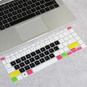 14 inches HP Keyboard Cover Protector Keyboard Stickers Multicolor Soft Silic QO - Afbeelding 1 van 13