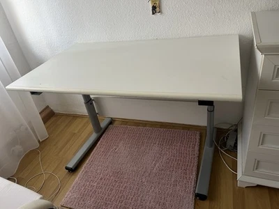 Schreibtisch weiß Höhenverstellbar - Bild 1 von 4