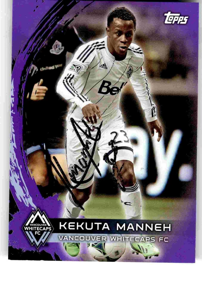 2014 Topps MLS Purple /99 pick a card autograph - Image 1 of 1