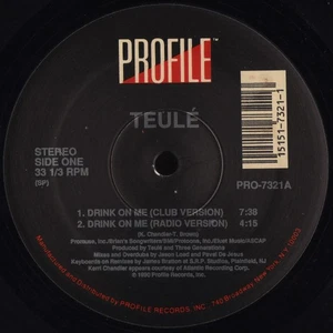 Teulé - Drink On Me (12") (Very Good Plus (VG+)) 3936003523 - Foto 1 di 3