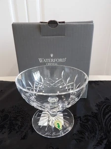Plato de caramelo con patas Waterford Crystal Lismore ~ raro firma John Connolly - Imagen 1 de 9
