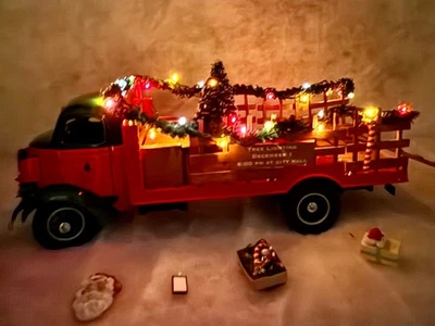 Camión de Navidad Danbury años 930 como nuevo - ¡con luces de Navidad! Foto 1 de 4