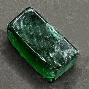 Lab Created 272.30 Ct Green Emerald Uncut Rough Certified Perfect Gems - Picture 1 of 7