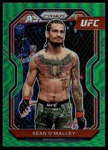 2021 Panini Prizm UFC #61 Sean O'Malley Green Prizms - Picture 1 of 2