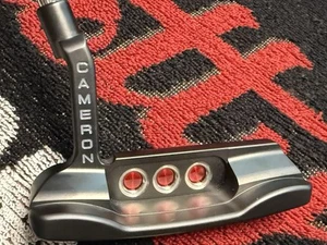 Scotty Cameron Select Newport 2013 NEW Black Red Deeper Milled Face Naked 34/350 - Picture 1 of 20