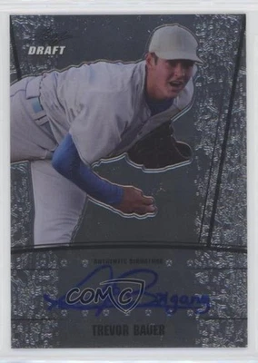 2011 Leaf Metal Draft Trevor Bauer #AU-TB1 Auto - Image 1 of 2