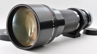 Canon FD 400mm F/4.5 S.S.C. SSC Telephoto MF Lens w/Tripod Excellent+++ Japan - Image 1 of 4