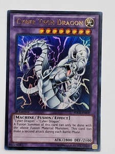 Cyber Twin Dragon - SDCR-EN037 - Ultra Rare - 1st Edition NM YuGiOh - Picture 1 of 3