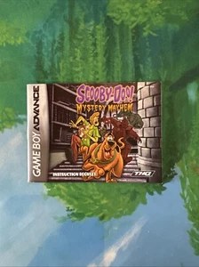 Scooby-Doo Mystery Mayhem Nintendo Game Boy Advance Instruction Manual Booklet - Picture 1 of 2