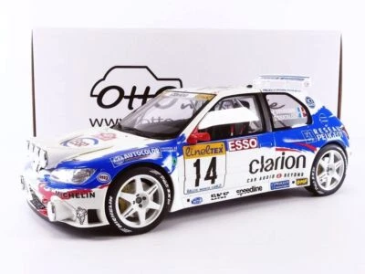 PEUGEOT 306 MAXI #14 MONTE CARLO 1998 DELECOUR GRATALOUP OTTOMOBILE G065 1/12 - Image 1 of 4