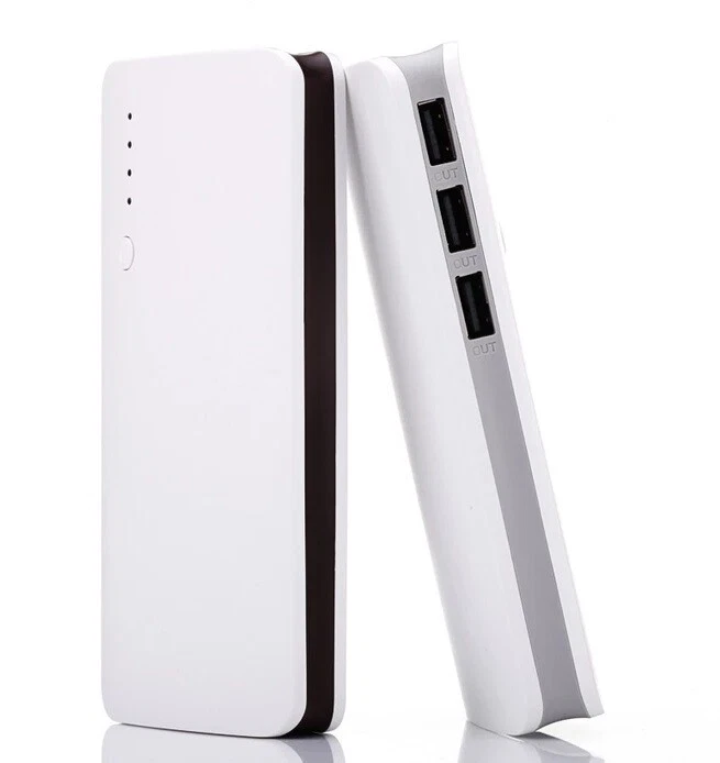 Powerbank Extern 15000mAh mit 3-Port USB für Handy Tablet Kopfhörer Smartphone - Bild 1 von 3