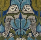 DMC Tapestry Kit - The Owl by CFA Vosey - V & A Museum Collection C121K/77