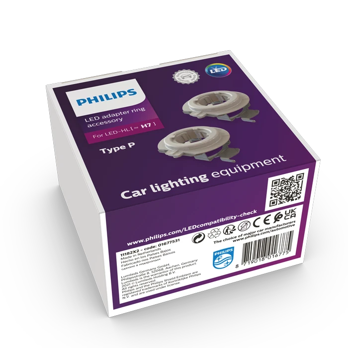 H7-LED Adapter-Ring  "P" Philips ultinon pro6000 - Bild 1 von 1