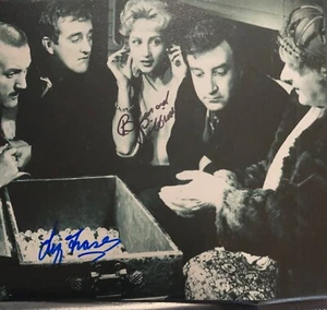 BERNARD CRIBBINS LIZ FRAZER DADS ARMY CARRYON DR WHO signed autograph POW#99 - Picture 1 of 1