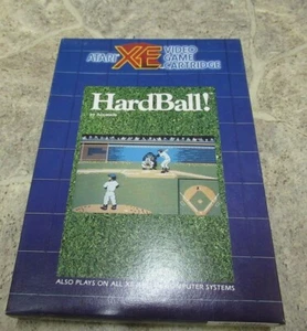 HardBall! ATARI XEGS GS 400 800 XE XL Video Game Cartridge - Picture 1 of 4