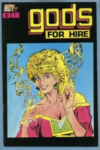 Gods For Hire #2 (Jan 1987, Hot Comics) Joe Judt, Jack Hammer Barry Crain - Picture 1 of 2