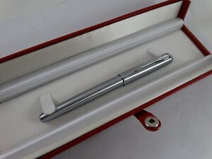 Hero 5020 Fountain Pen with Case Silver Stainless Steel