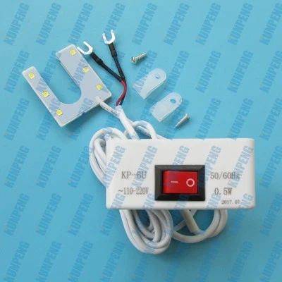 Lámpara de luz LED para máquina de coser 6 base magnética PARA Singer, Consew, juki #TD-6U  Foto 1 de 4