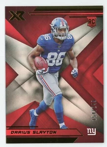 DARIUS SLAYTON 2019 PANINI XR RED GIANTS RC #154/249 - Picture 1 of 1