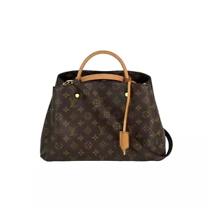 Louis Vuitton Montaigne MM Monogram Shoulder Bag Ebay Live - Picture 1 of 11