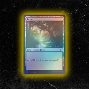 FOIL - Bayou - Custom Magic: The Gathering Card - High-Quality - Picture 1 of 6