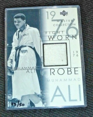 2000 UD Upper Deck Muhammad Ali Master Collection Fight Worn Robe #d 43/50 - Image 1 of 2