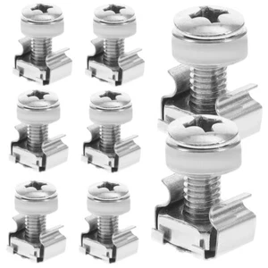16 Sets Cabinet Screw for Equipment Server Racks Mounting Screws - Afbeelding 1 van 10