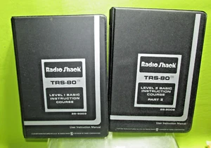 Radio Shack TRS-80 Level I & II BASIC Instruction Courses Part I & II Lot - Bild 1 von 12