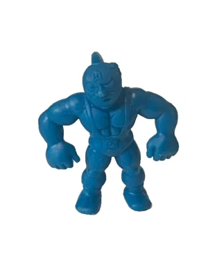 Muscle Men Mattel M.U.S.C.L.E. Figura de lucha libre Kinnikuman #110 F cabeza abolladura AZUL Foto 1 de 3