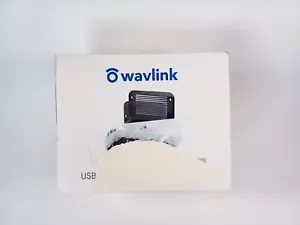 WAVLINK USB 3.0 to SATA Dual Bay Hard Drive Docking Station for 2.5"/3.5" HDD - Picture 1 of 8