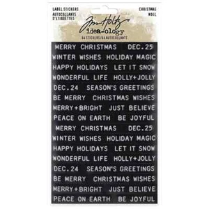 PEGATINAS ETIQUETA IDEA-OLOGÍA TIM HOLTZ - NAVIDAD 64 piezas TH94205 - Imagen 1 de 2