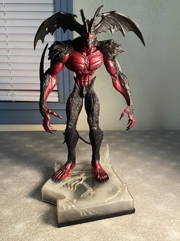 U.S. Seller Amon Figure + Frozen Iceberg Devilman Skeleton Base Fewture Nirasawa Cover