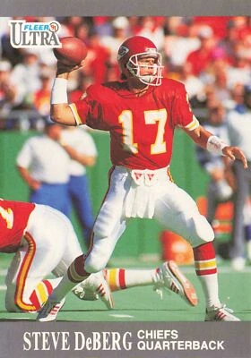 Steve DeBerg 1991 Ultra #64 Kansas City Chiefs - Image 1 of 2