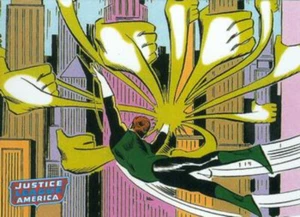 JUSTICE LEAGUE AMERICA - GREEN LANTERN (2009 DC COMICS, JLA: ARCHIVES) Card #18 - Picture 1 of 2