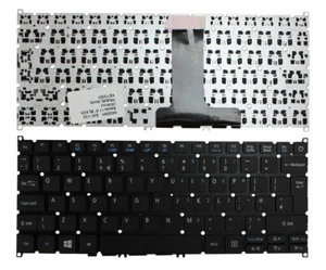 Teclado de repuesto para computadora portátil Acer Aspire ES1-132 negro Windows 8 diseño Reino Unido - Imagen 1 de 1