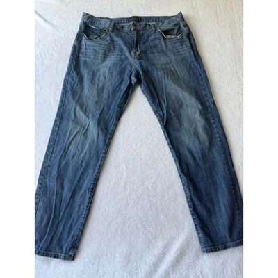 Lucky Brand Men 221 Original Straight Jean 40x32 Retro Stretch Denim Medium Wash - Image 1 of 4