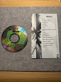 Incredible Hulk: The Pantheon Saga (Sega Saturn, 1997) Disc & Manual Only T&W