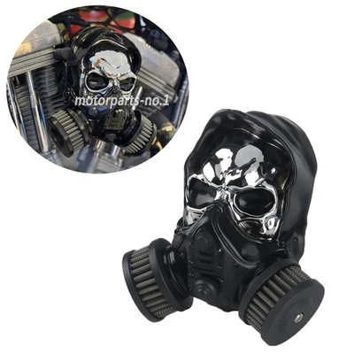 For Harley Sportster XL883 XL1200 2004-2022 New Accessories Filter Intake Skull - Image 1 of 4