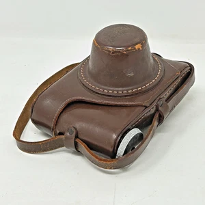 KARDON Original Vintage Leder Kameratasche mit Trageriemen und Knopf US Signal Corp - Bild 1 von 24