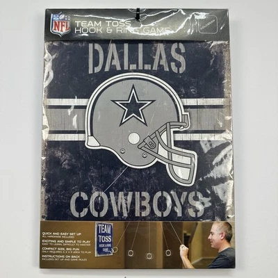 Dallas Cowboys NFL Ofc. Lic. Juego de gancho y anillo Team Toss - NUEVO sellado de fábrica Foto 1 de 2