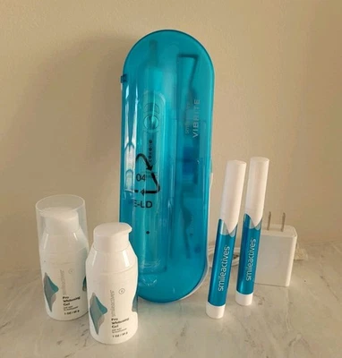Smileactives Vibrate Toothbrush & Whitening Kit - Includes 2 Gels & 2 Pens - Image 1 of 4